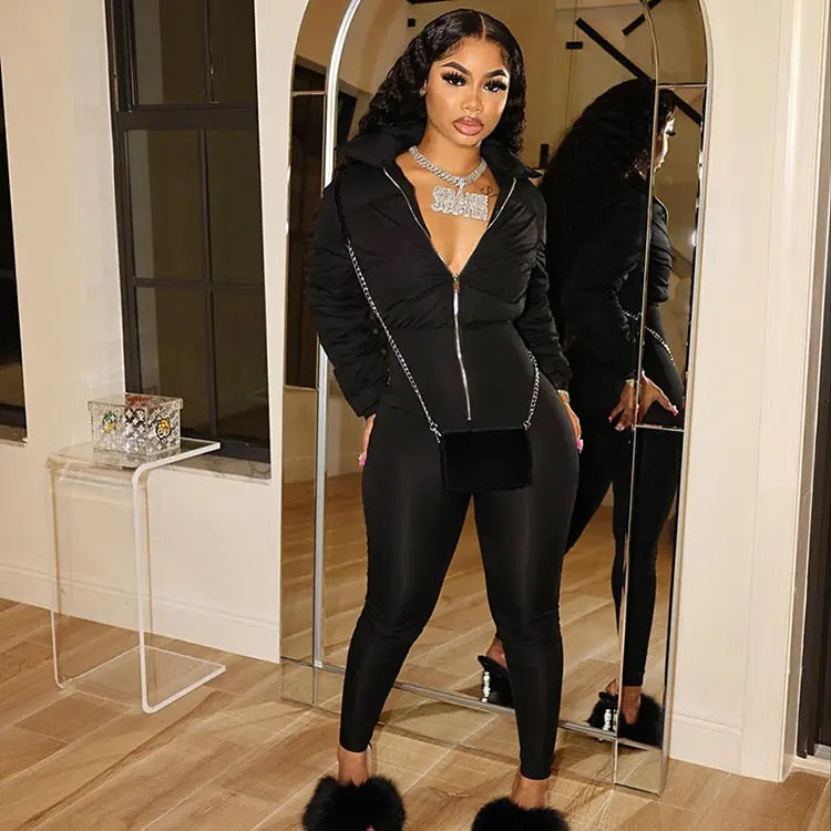 Tatiana Puffer Jumpsuit