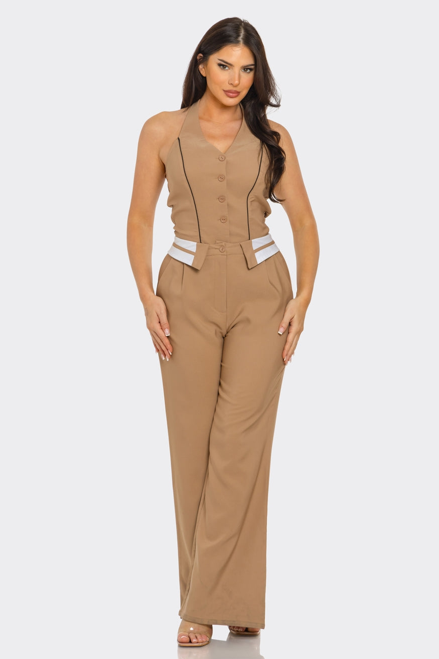 Halter Jumpsuit