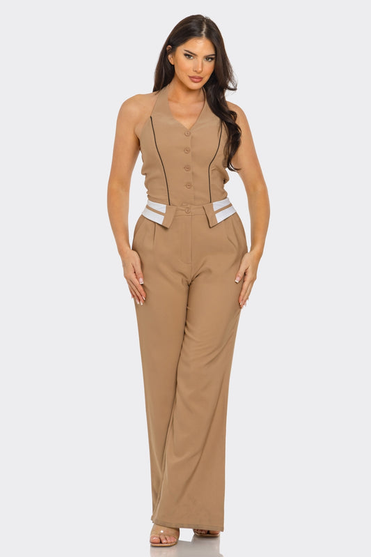 Halter Jumpsuit